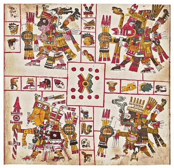 Page 25 of the Codex Borgia.