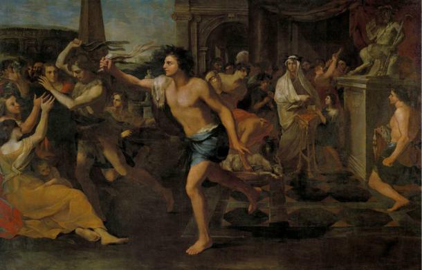 Painting illustrating the festival of Lupercalia. (Public Domain)