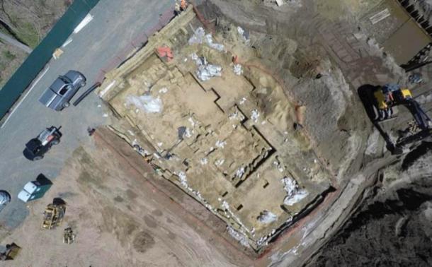 The Paleoindian site settlement uncovered in Connecticut. Source: © Connecticut DOT.