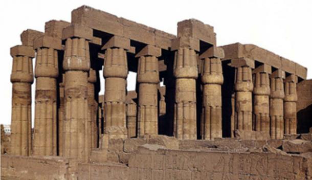 Figure 5. Papyrus-shaped columns at the Temple of Amun, Luxor.