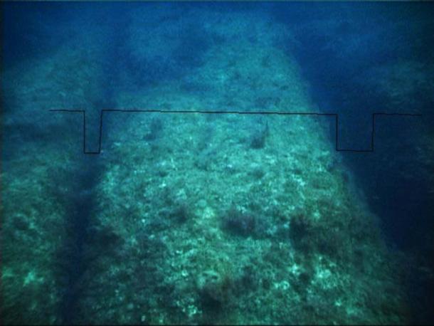 Parallel canals found at St. George’s Bay. Credit: Shaun Arrigo