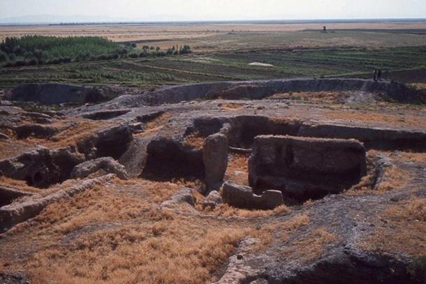 Part of Çatalhöyük and surrounding area. 