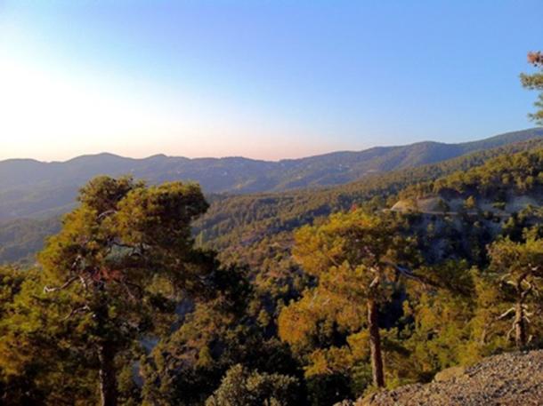 Part of Troodos Mountains. (Tech bro / CC BY-SA 3.0)