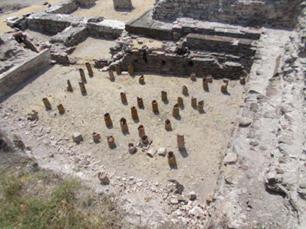 Part of the ancient Roman city of Deultum. (The Roman city Deultum / Facebook)