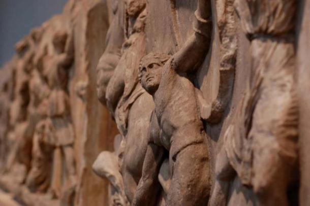 Detail from the Parthenon Marbles.