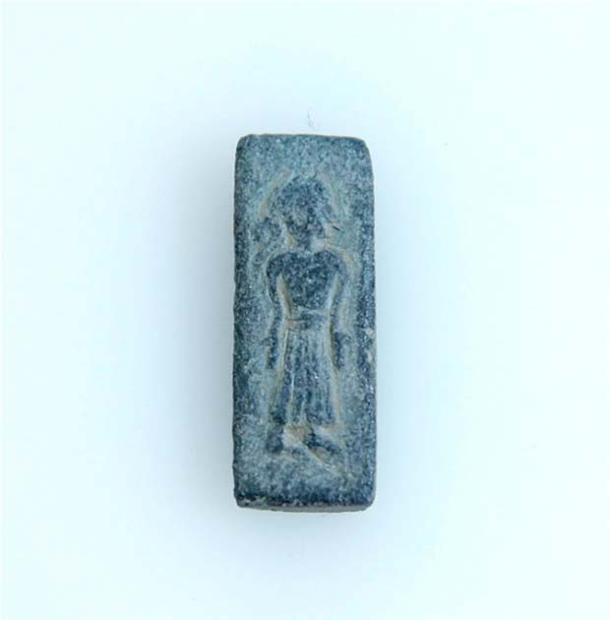 The Patrice Pre- Viking Stamp on a white background. (Lolland Falster Museum)