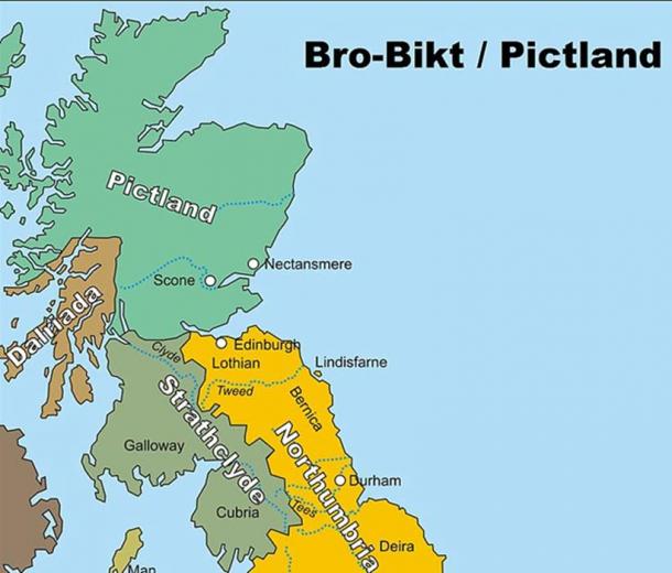 Map of Pictland. 