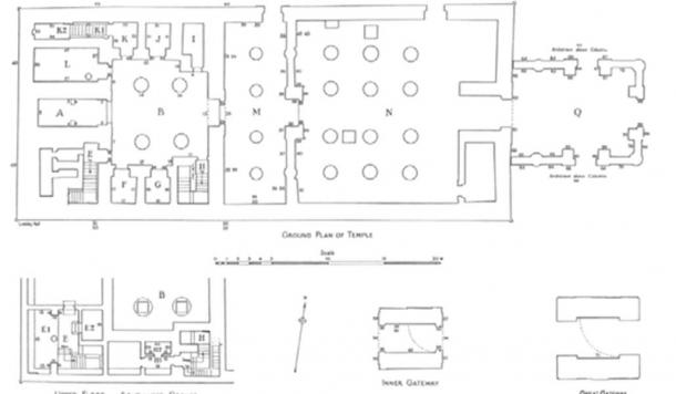 Plan of the Temple of Hibis.