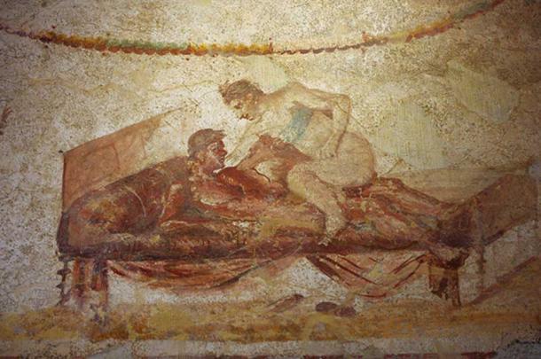Pompeii Brothel Mural.