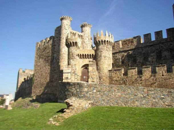 Ponferrada Castle, ‘Castle of the Templars, Leon, Northern Spain