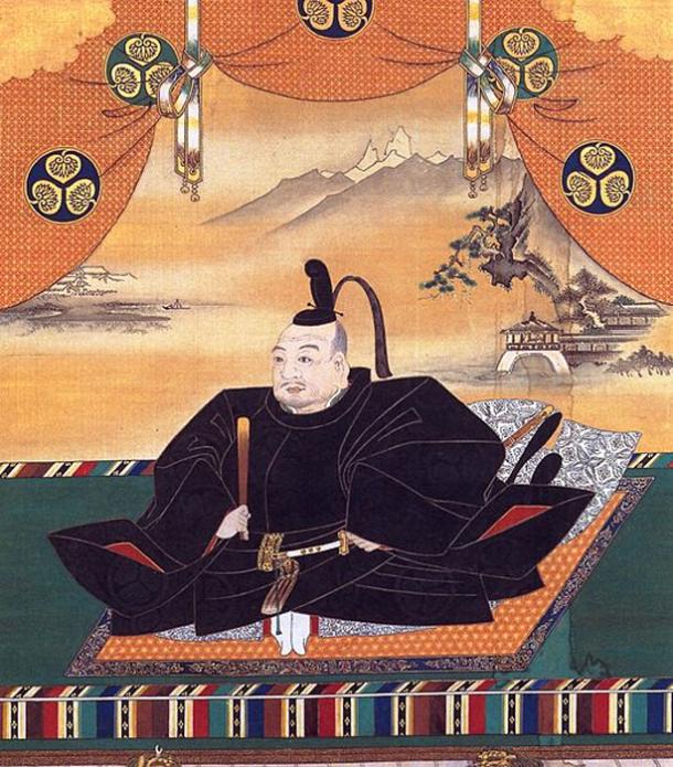 Portrait of Tokugawa Ieyasu from Osaka Castle. (Public Domain)