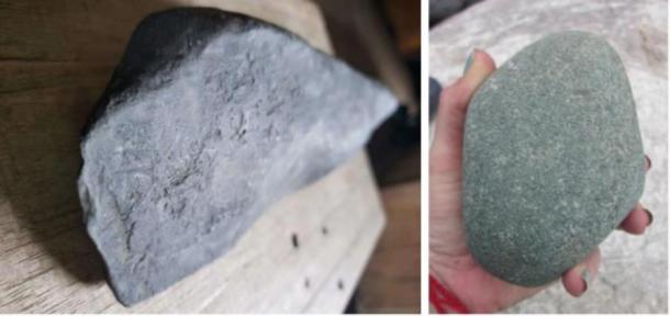 Possible stone tools.