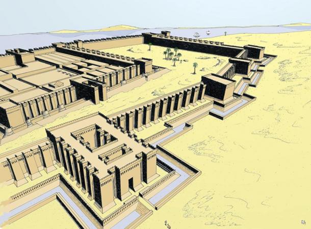 Powerful fortifications like this one were built to guard against invasion and rebellion in Nubia, and control the area's rich resources, particularly gold. Some walls measured 24 feet thick, and were garrisoned by both Nubians and Egyptians over the span of history.