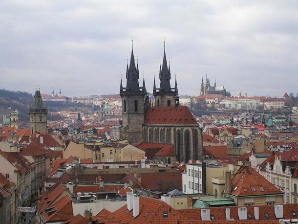 Pražské Staré Město in Prague, where Tycho Brahe is buried (Jan Polák / CC BY-SA 3.0)