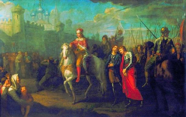 Prince Alexander Nevsky after victory in Pskov. (Berillium / Public Domain)
