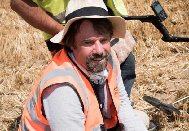 Professor Tony Pollard, who authored the recent Waterloo research paper, at the site of the Battle of Waterloo in Belgium as part of the Waterloo Uncovered team that is looking into what happened to all those “unfound” bodies. (Chris Van Houts / University of Glasgow)