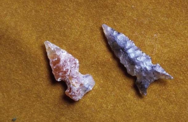 Projectile points from Arroyo Hondo.
