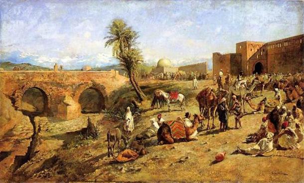 Qalhat era tan popular en la Edad Media que muchos lo consideraban una parada esencial en la red comercial del Océano Índico.  (Dominio publico)