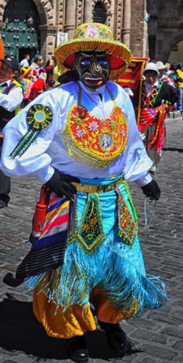 Qhapaq negro in Cuzco, Peru. 