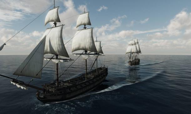 Blackbeard and his Infamous Pirate Ship, Queen Anne's Revenge | Ancient ...