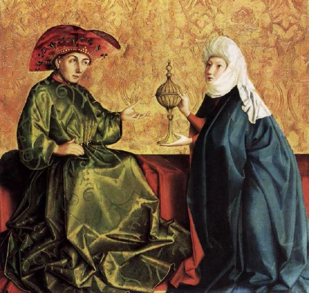 The Queen of Sheba was impressed by the wisdom of King Solomon. (JarektUploadBo / Public Domain)