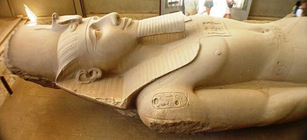 Ramses Colossus, Memphis. (CC BY 2.5)