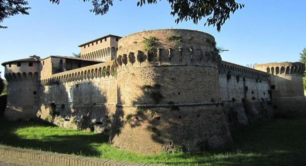 Ravaldino fortress, Forlì, Italy. The Ravaldino was one of the fortresses where Caterina Sforza battled her enemies.
