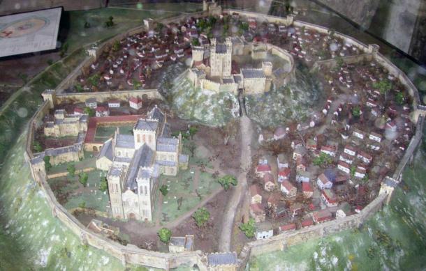 Reconstruction of Old Sarum in 12th Century