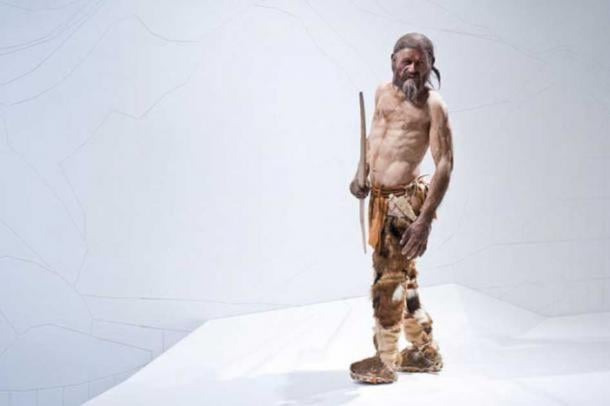 Reconstrucción de Ötzi el Hombre de Hielo. (OetziTheIceman / CC BY-NC-ND 2.0)