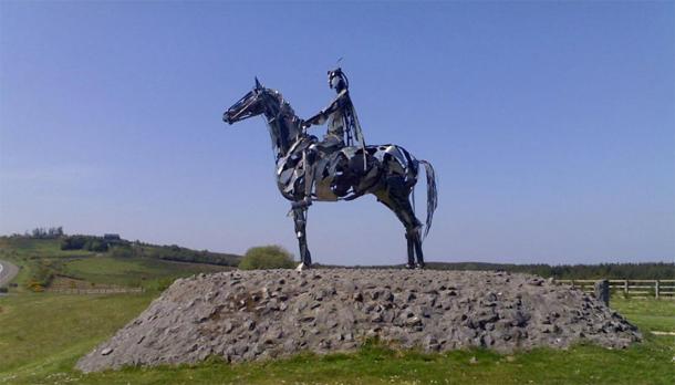 Red Hugh, "The Gaelic Chieftain", a modern sculpture commemorating O'Donnell's victory at the battle at Curlew Pass in 1599. (Gavigan01 / CC BY-SA 3.0)