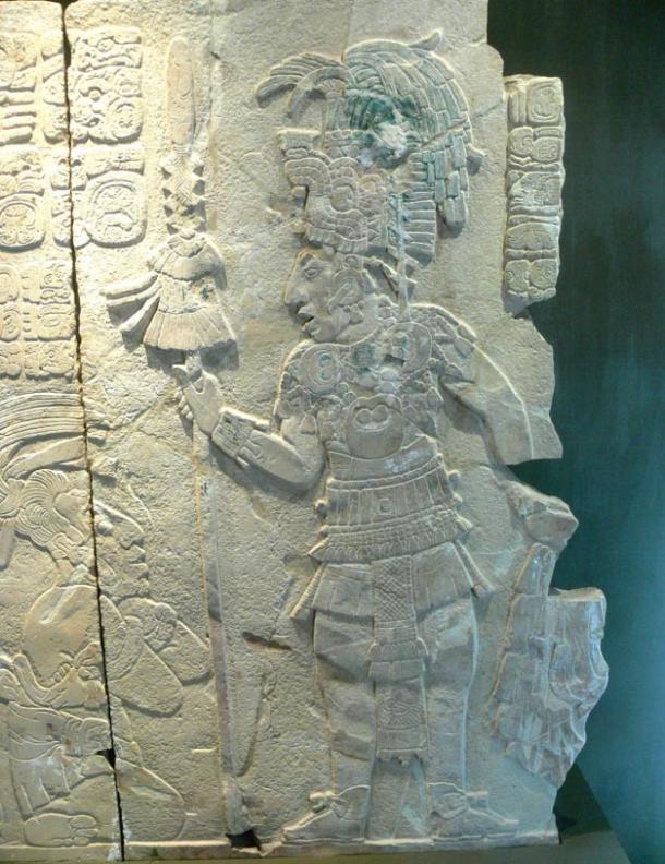 Relief of a Maya prince; researchers speculate a powerful ruler oversaw the design of the city of Nixtun-Ch’ich’.