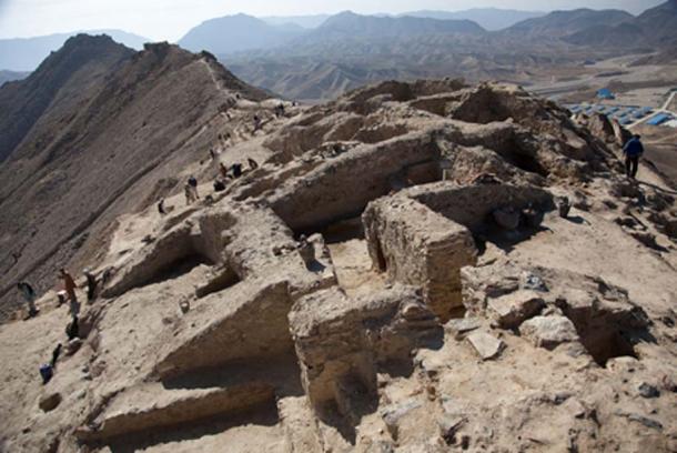 Remains of a Buddhist monastery at Mes Aynak. (CC BY-SA 2.0)