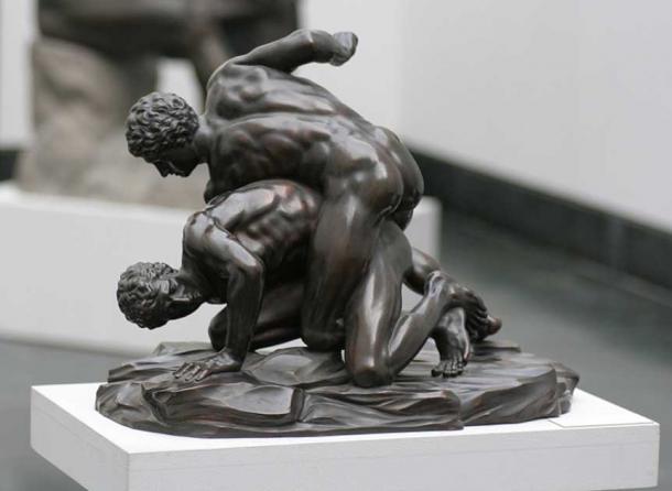 Replica of a Greek statue depicting a pankration fight. (MatthiasKabel / CC BY-SA 3.0)