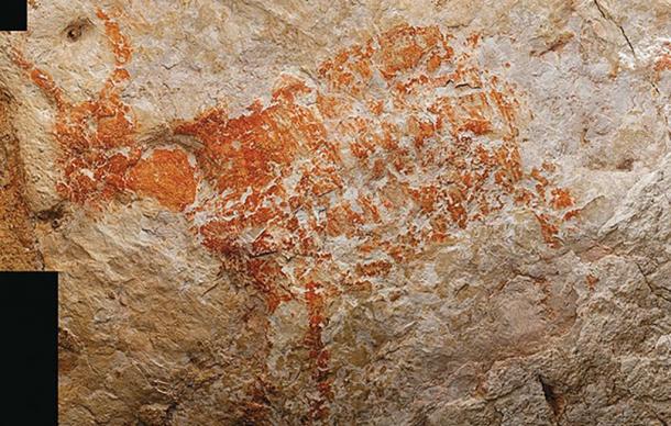 Representation of the cave art discovered in Balkans. (Drbug / Public Domain)