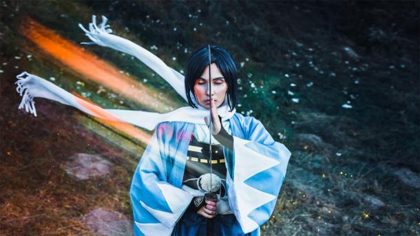 Representation of an ancient Mongolian/Chinese warrior woman. (mcarutemu / Adobe stock)