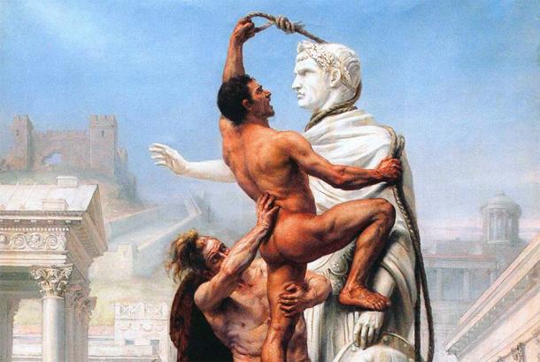 Representational image of the sack of Rome by barbarians.  The Sack of Rome in 410 by the Barbarians by Joseph-Noël Sylvestre. (Public domain)