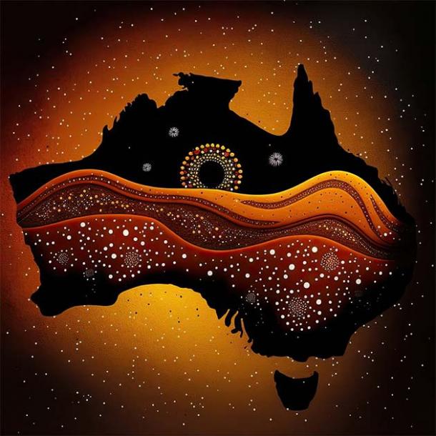Representational image of Australia, where songlines are associated with migration routes spanning the continent. (Rick / Adobe Stock)