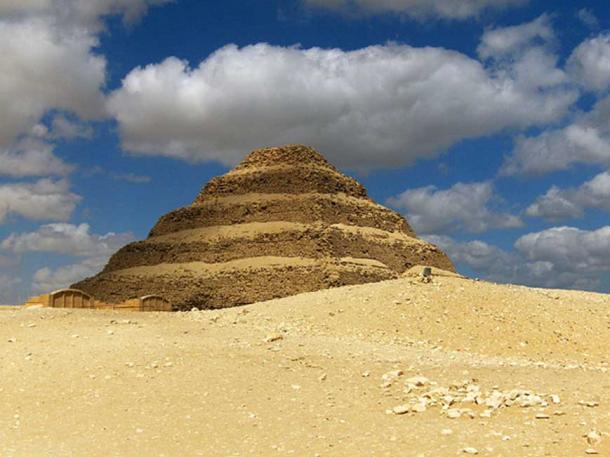 Restoration Work Uncovers Statuette of Osiris Secreted in Pyramid Wall Restoration-work