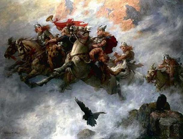The Ride of the Valkyries (1890), William T. Maud.