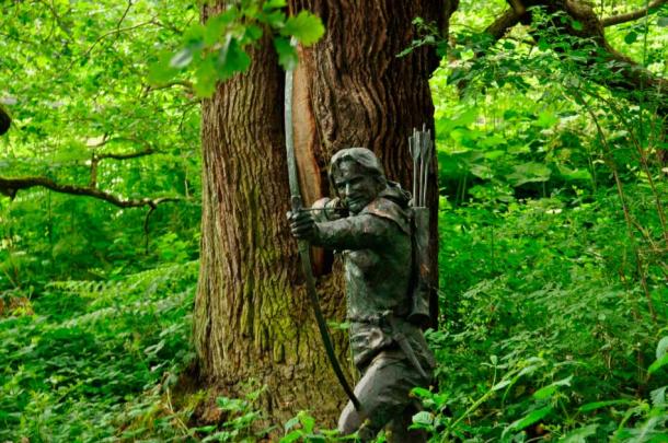 Although the existence of Robin Hood is still debated, Sherwood Forest and Nottingham Castle are mythical places you can actually visit in England. (Nilfanion / CC BY SA 4.0)
