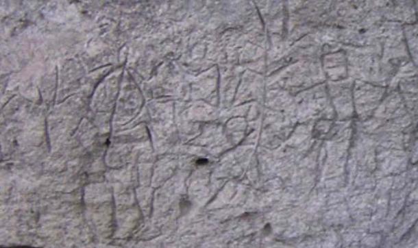 Rock carvings (petroglyphs) from the Philippines. Photo Lloyd Intalan, 2005. The carvings pictured are located at Angono in Rizal, Philippines. (LFIntalan/CC BY SA 3.0)