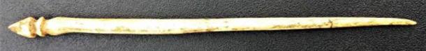 A Roman bone pin