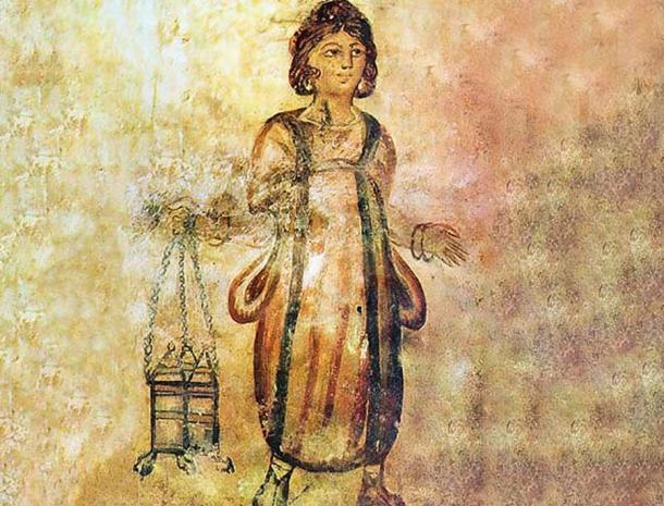 Slave ownership was an integral part of Roman domestic life, often appearing in villa decorations (Mary Harrsch / CC BY-NC-SA 2.0)