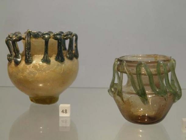 Roman glass. 