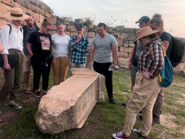 Roman inscriptions found on headstones. (Mustis Archaeological Project / Facebook)