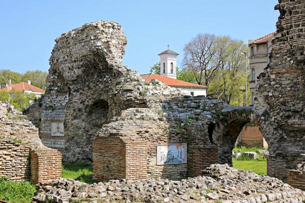 Roman thermae ruins in Varna, Bulgaria. Representational image.