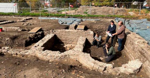 The Roman villa had a luxurious underfloor heating system. (Michael Frick)