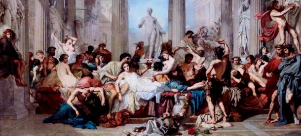 The Romans of Decadence, 1847, Thomas Couture (1815-1879). (Jean Louis Mazieres/CC BY-NC-SA 2.0)