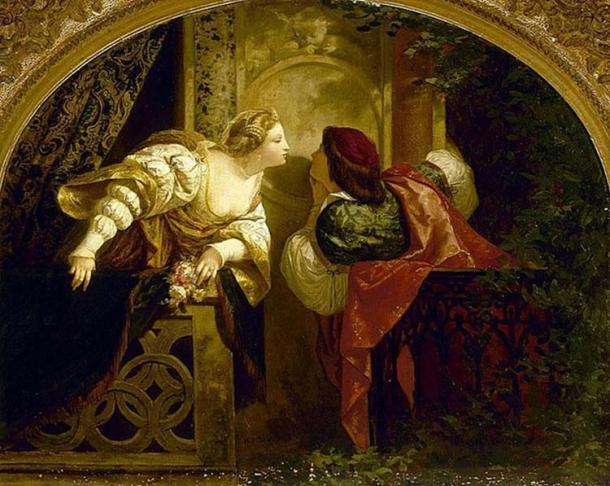 ‘Romeo and Juliet’ by Henri-Pierr Picou.