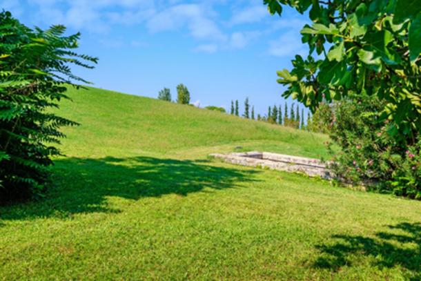 Royal Tombs of Aigai, Macedonia, Greece. (Andrei Nekrassov / Adobe Stock)